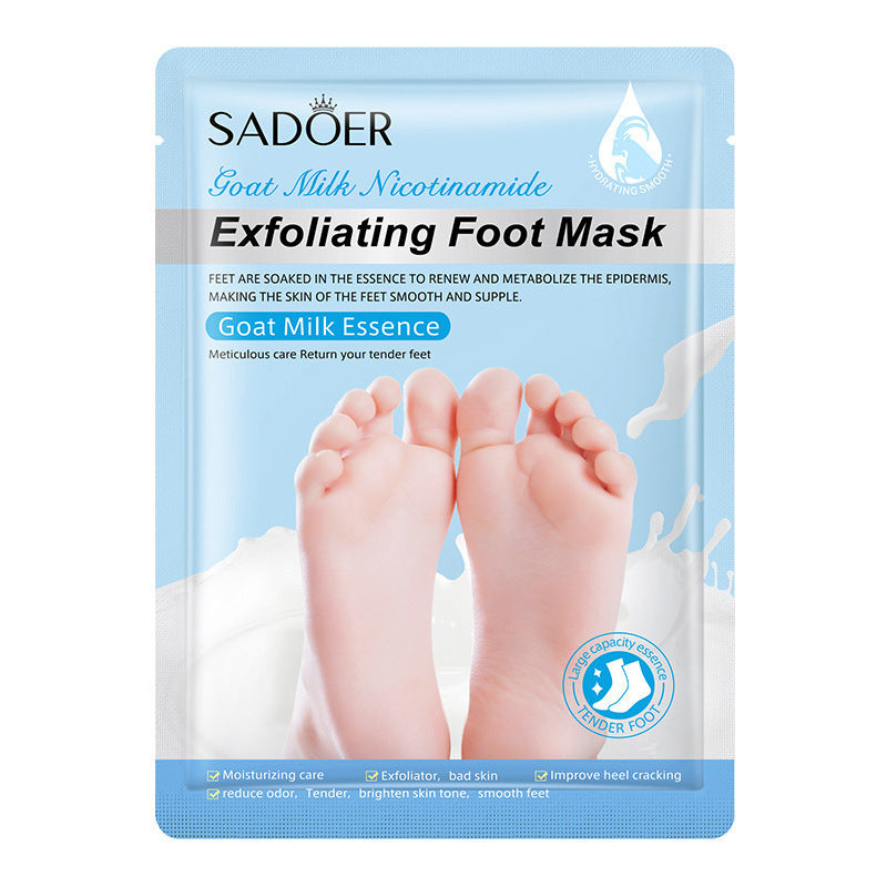 Full English Foot Mask Lavender Goat Milk