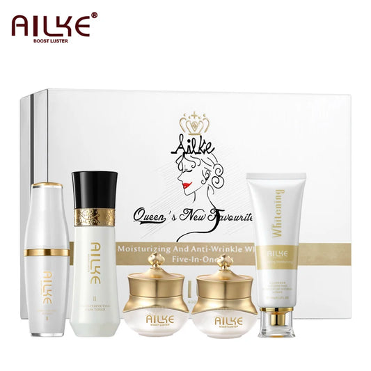 AILKE Facial Skin Care Sets, Women Gift, Dark Spot Remover Rejuvenator, Anti Wrinkle, Brightening Whitening Cream Vitamin Face