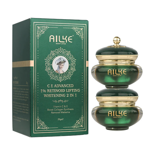 AILKE Retinol Glowing Anti-age Cream, Suitable For Black And Dark & Brown Skin, Brighten Skin Tone, Regenerate Cell Skin Care