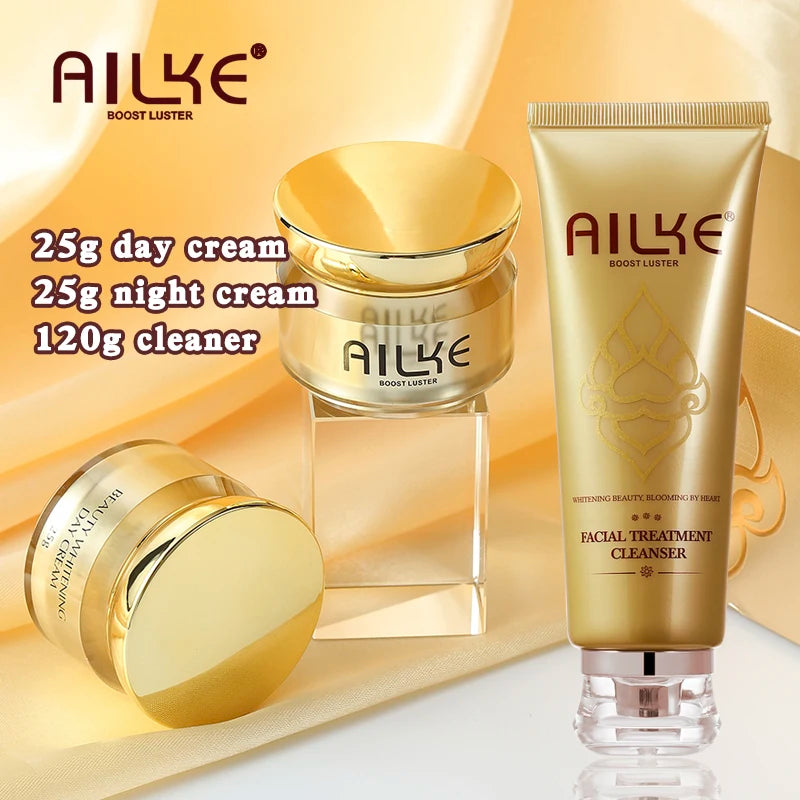 AILKE Dark Spot Corrector Bleaching Hydration Facial Cream With Spf35+ Lighting Skin Tone Korean Anti-sunburn Face Skin Care