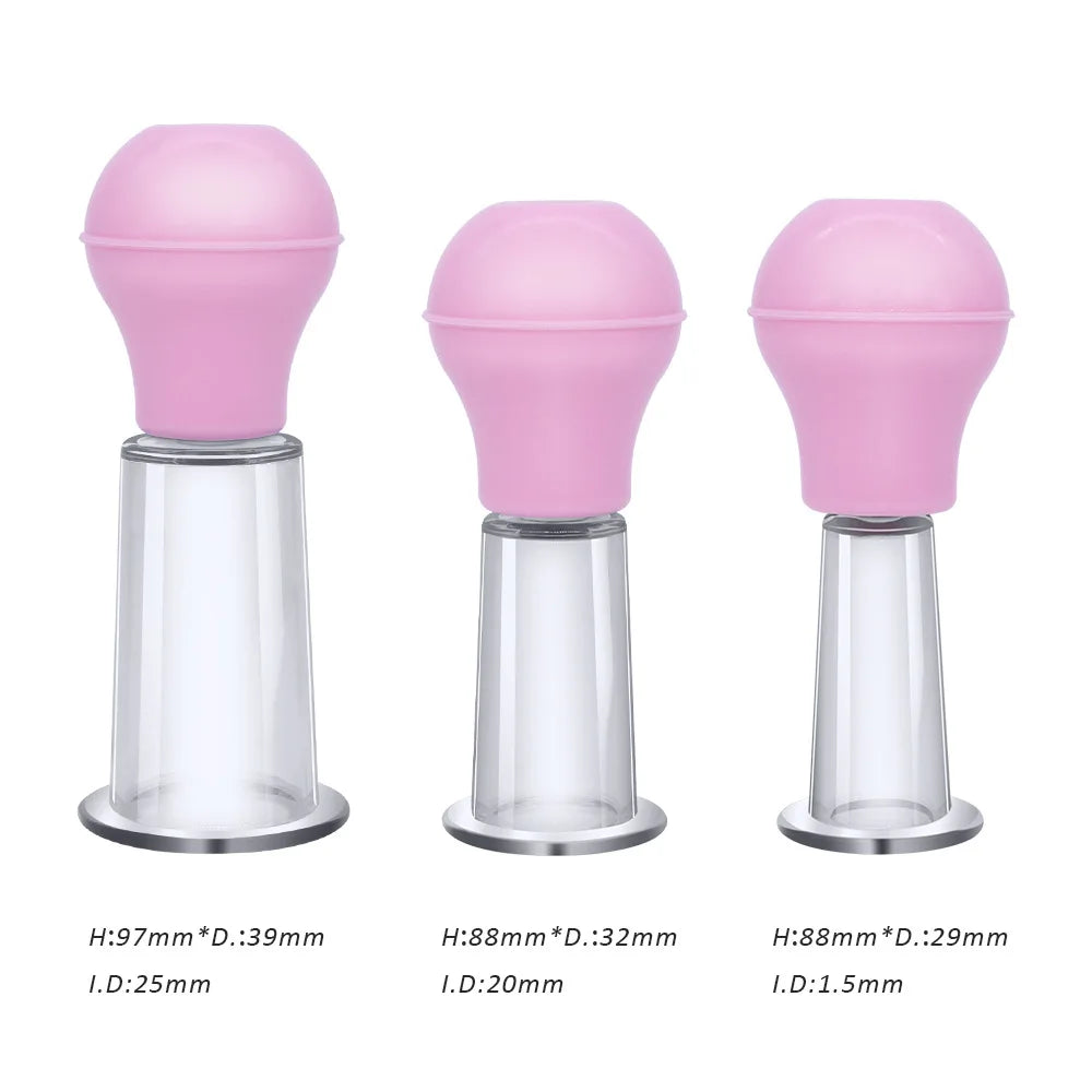 Facial Massage Cups Vacuum Cupping Skin Lifting Anti Cellulite Massager for Face Pvc Body Cups Skin Scraping Massage Jar