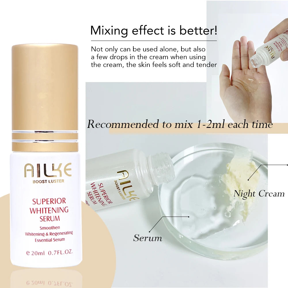 AILKE Facial Skin Care Sets, Women Gift, Dark Spot Remover Rejuvenator, Anti Wrinkle, Brightening Whitening Cream Vitamin Face