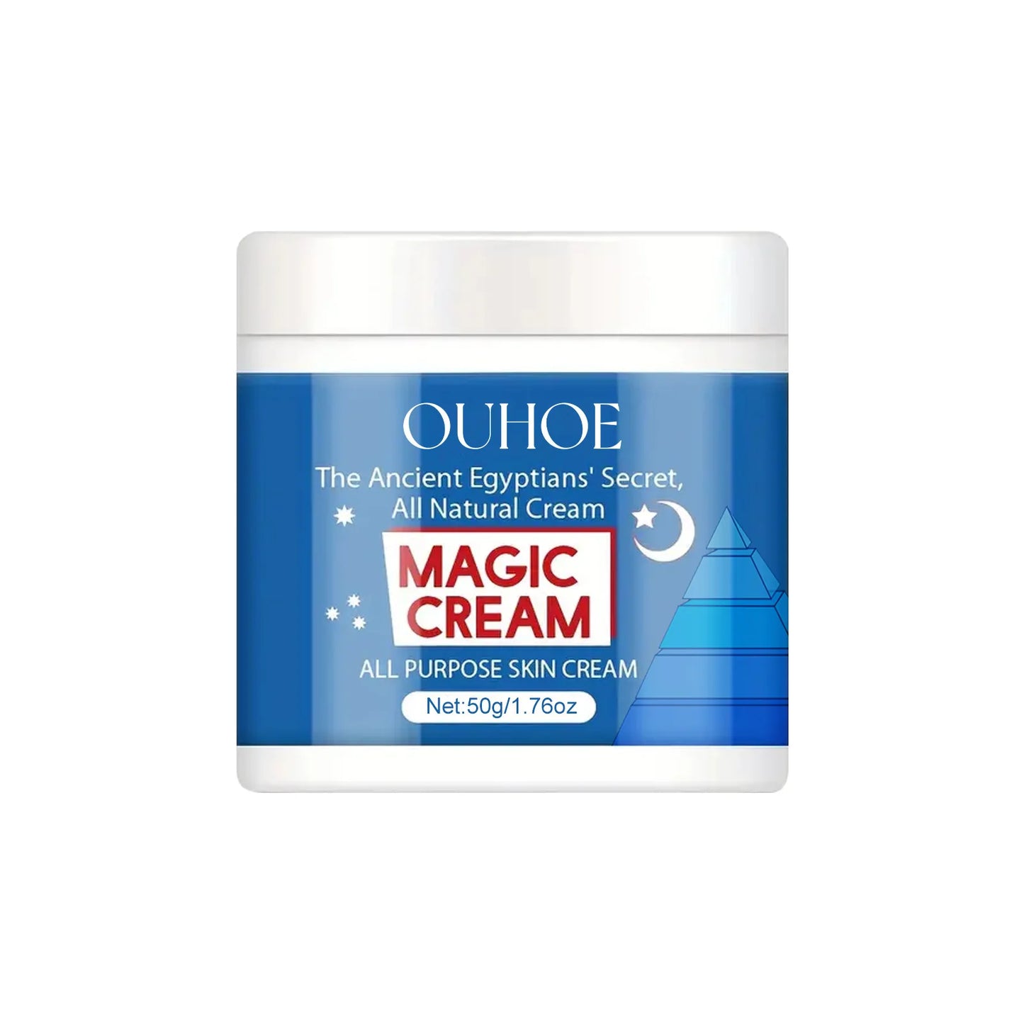 OUHOE Magic Facial Cream Fade Fine Lines Lifting Firming Improve Rough Skin Moisturizing Nourishing Shrink Pores Skin Care 50g