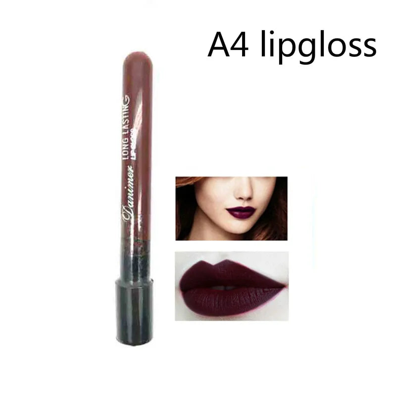 Pudaier Waterproof Matt Lipstick Pumpkin Color Eat Earth Rich Vitamin E Moisturizing  labiales matte maquiagem