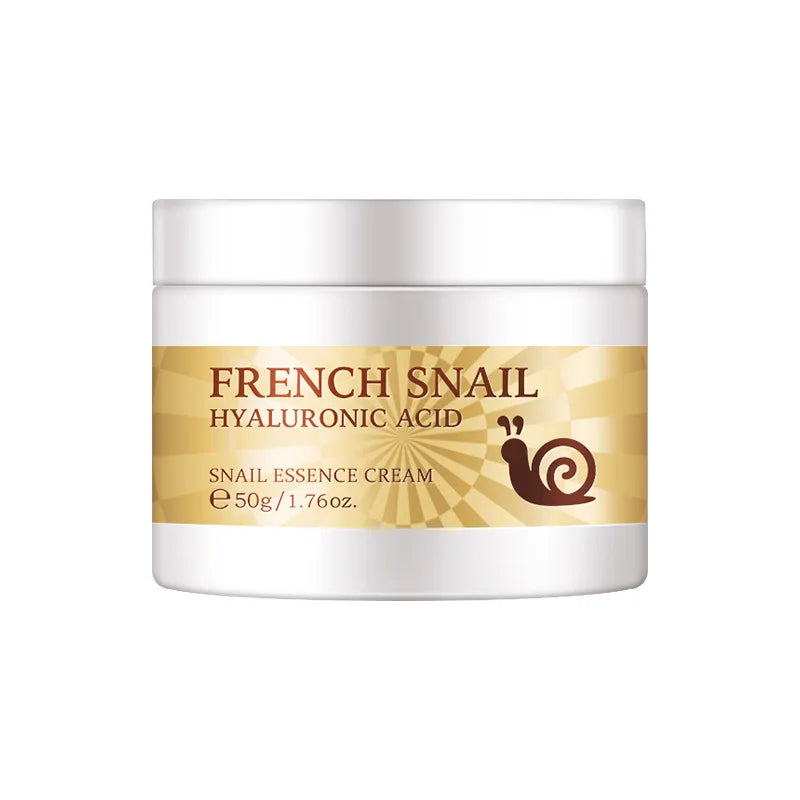 LAIKOU 25/50g Women Facial Snail Day Cream Collagen Moisturizing Skin Hydrate Korea Face Skin Care