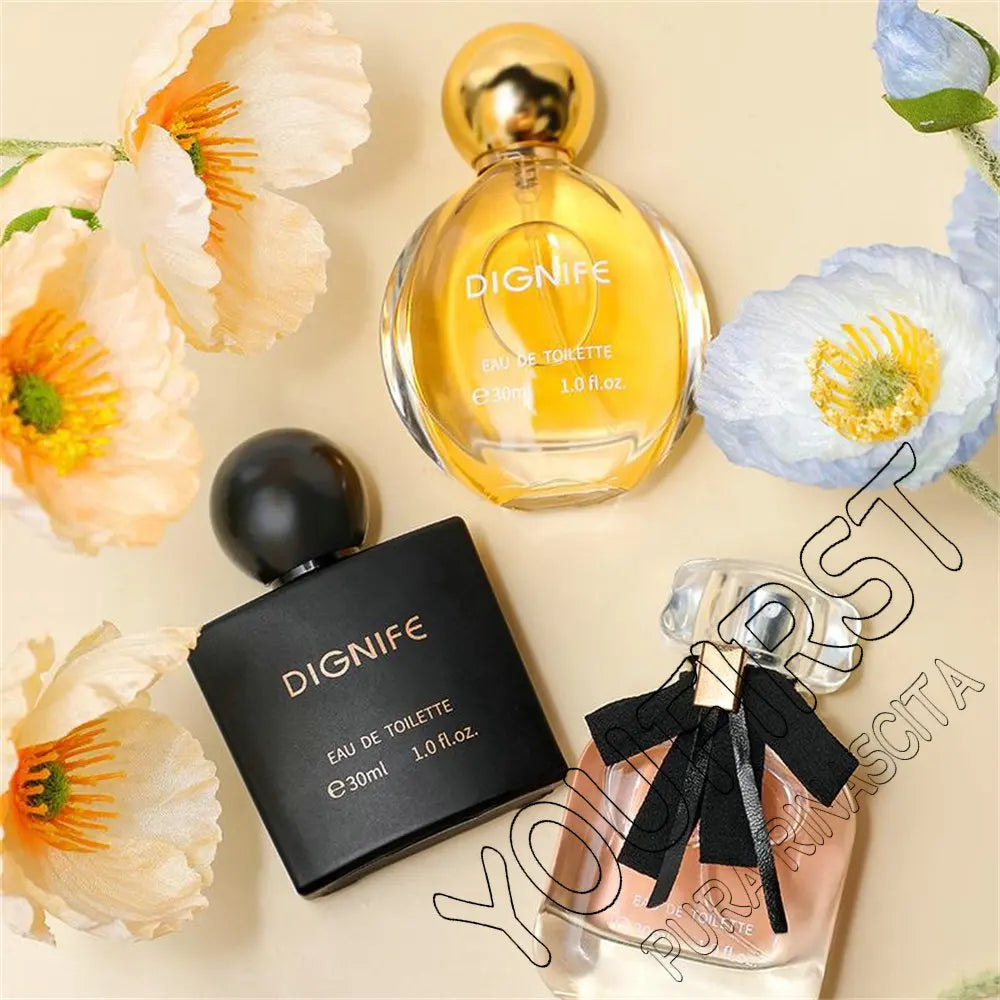 High Quality Perfume Women 90ml Original Dames Parfum Femme Floral Fruity Scent Body Spray Perfumes De Mujer Gift Box 3pcs Set