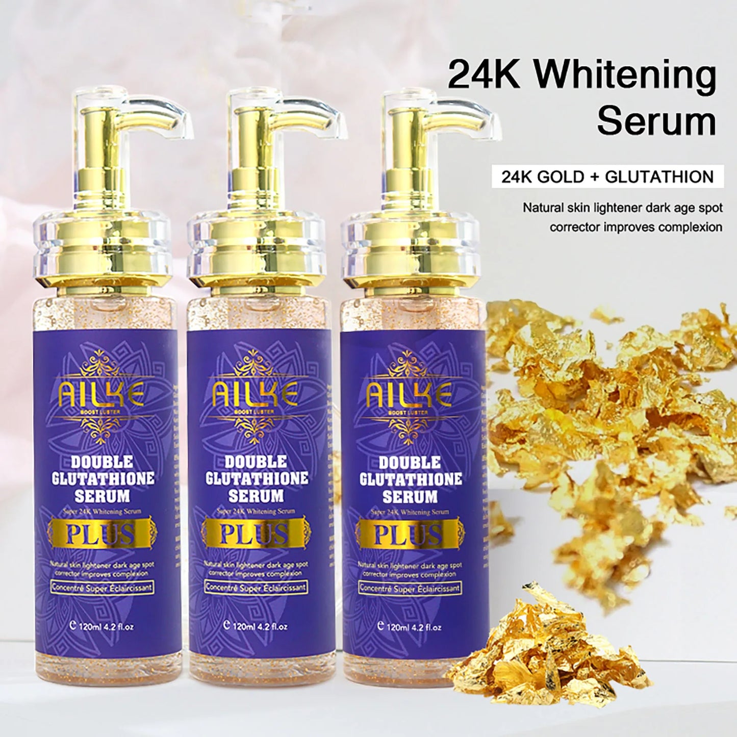 AILKE Glutathione Bleaching Cream, Advanced Lightening Lotion, Glowing Cream For Inner Thighs, Bikini Area Underarms, Natural