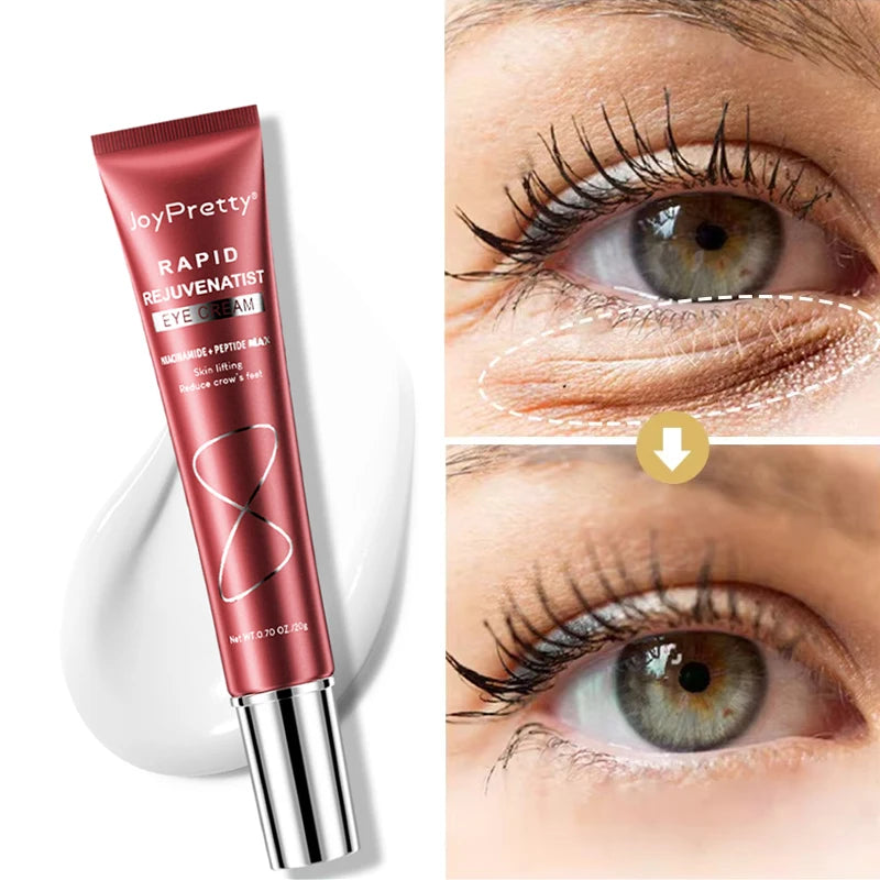 Peptide Eye Cream Under Eye Dark Circles Removal Moisturizing Brightening Eye Contour Anti Wrinkle Firm Eye Bag Skin Care