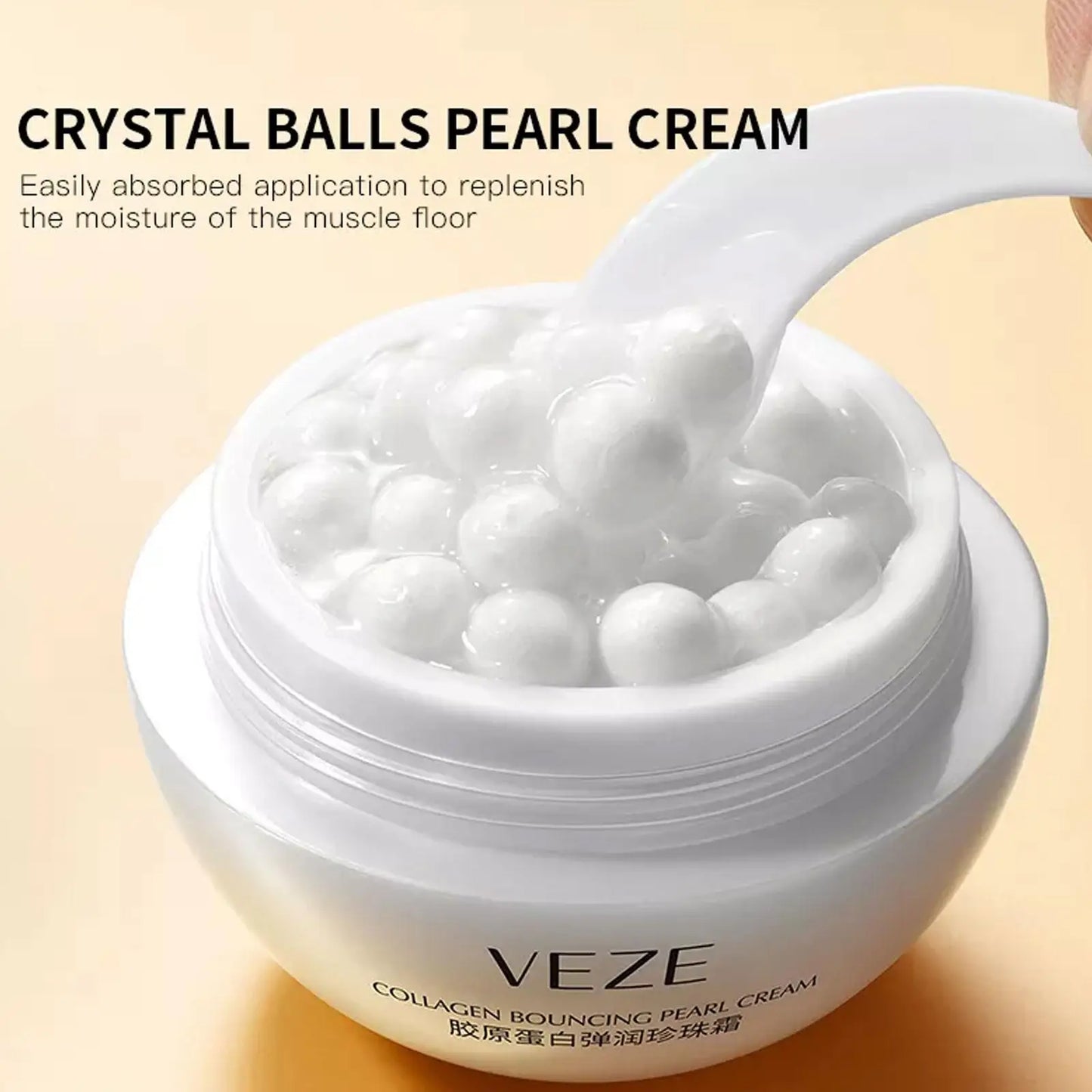 Collagen Pearl Filling Facial Cream For Face Women Deep Moisturizing Nourishing Korean Cream Face Cream Skin Care 30g