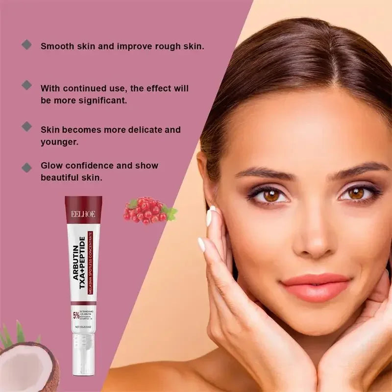 Powerful Spot-Removing Whiten Cream Brighten Skin Fast Eliminates Melanin Pigmentation Melasma Dark Spots Skin Care New 2024