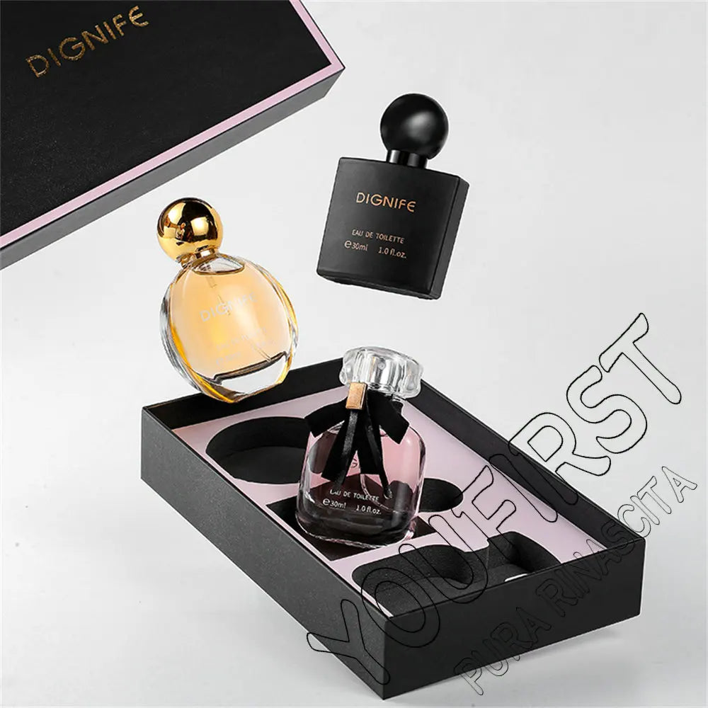 High Quality Perfume Women 90ml Original Dames Parfum Femme Floral Fruity Scent Body Spray Perfumes De Mujer Gift Box 3pcs Set