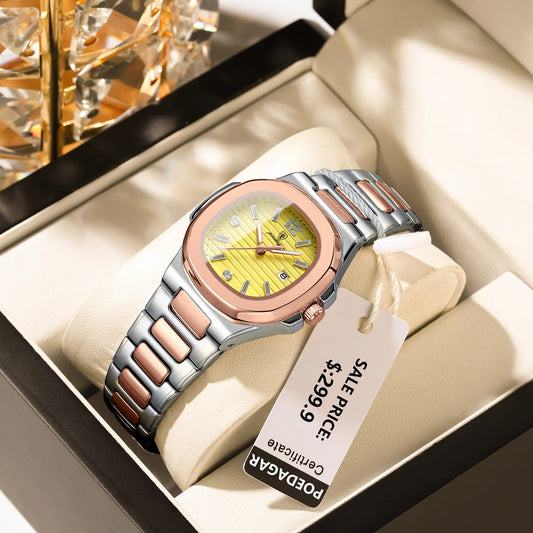 POEDAGAR Luxury Woman Watch Sports Quartz Ladies Watch for Women Waterproof Luminous Date Female Clock Dress Women's Watches+box