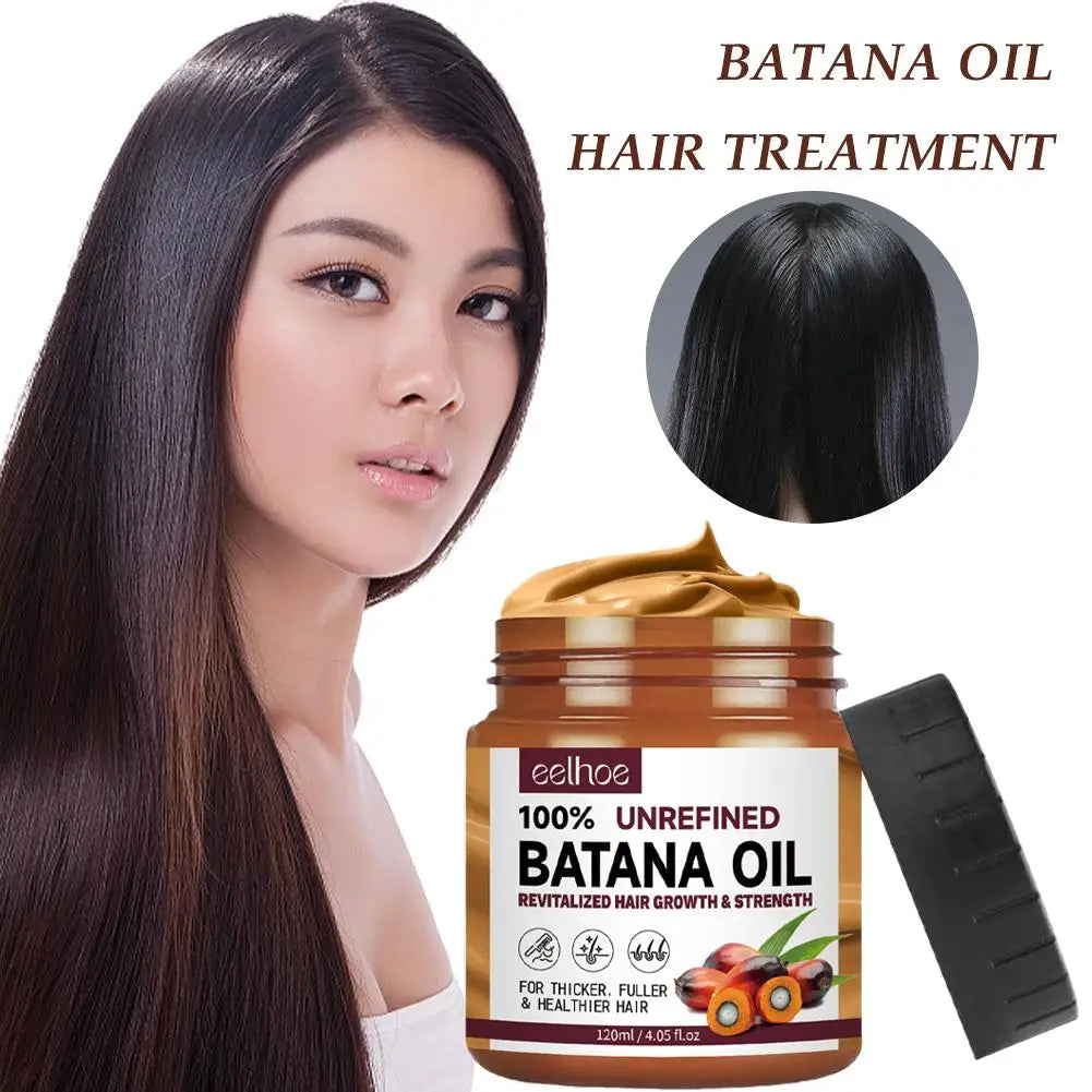 1/3/5PCS 100% Pure Organic Hair Mask Batana Conditioner Oil Natural Treatment Nourish Reduce Hair Root hair Healthier Hair Care