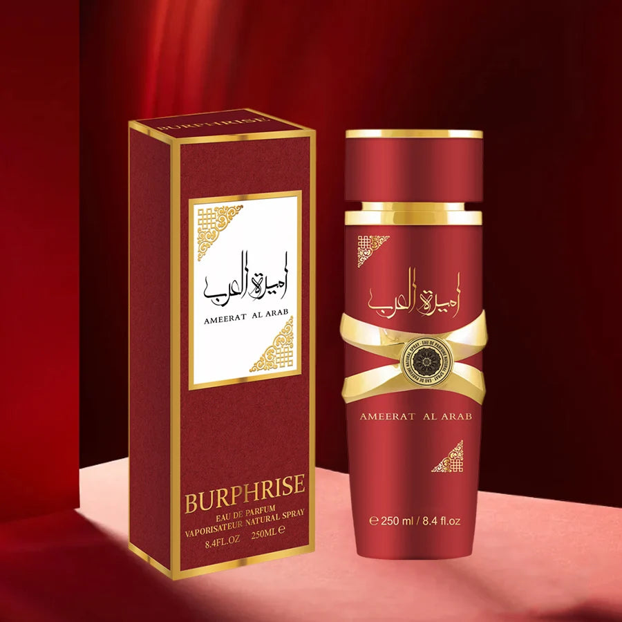 250ML 8.4FL.OZ Arabian Fragrance Perfume for Women, Floral Notes, Bergamot, Jasmine Musk EDP, Long Lasting Eau de Parfum Spray