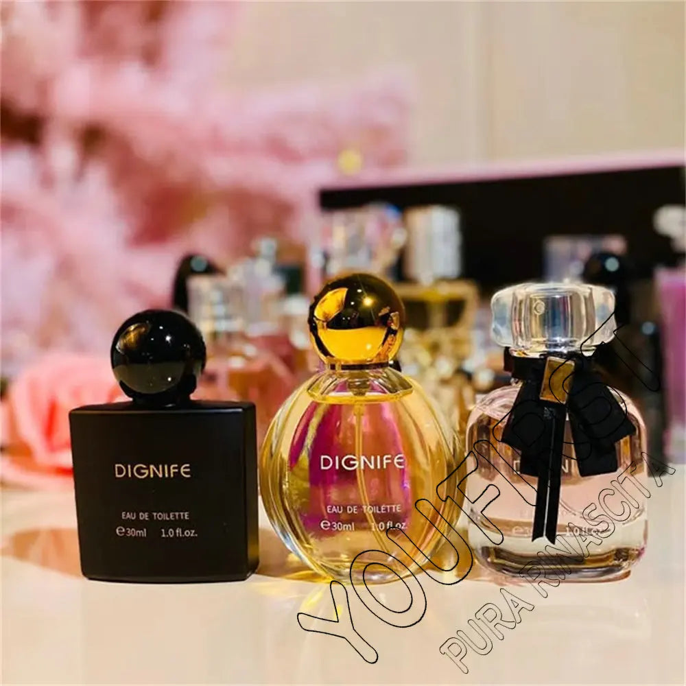 High Quality Perfume Women 90ml Original Dames Parfum Femme Floral Fruity Scent Body Spray Perfumes De Mujer Gift Box 3pcs Set