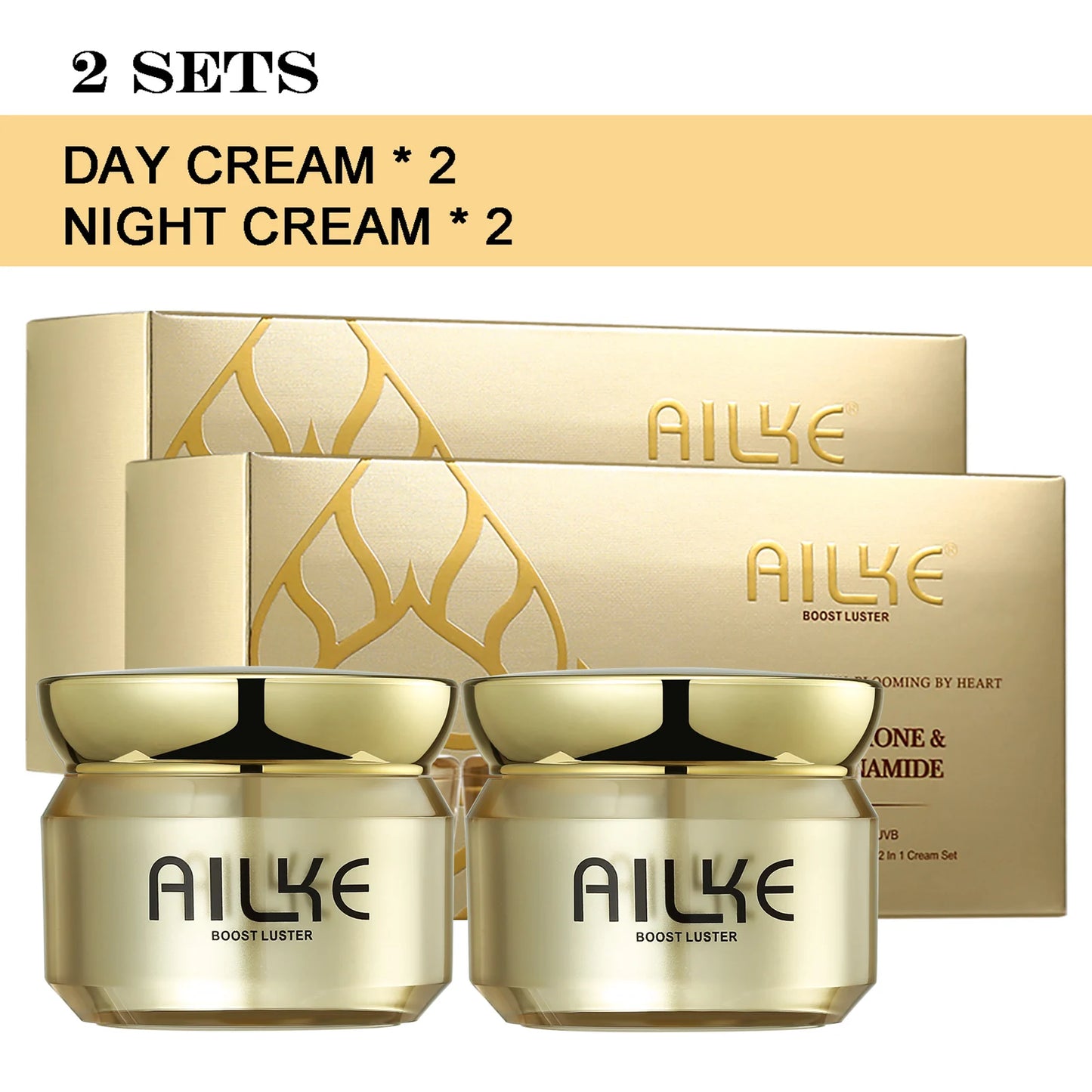 AILKE Dark Spot Corrector Bleaching Hydration Facial Cream With Spf35+ Lighting Skin Tone Korean Anti-sunburn Face Skin Care