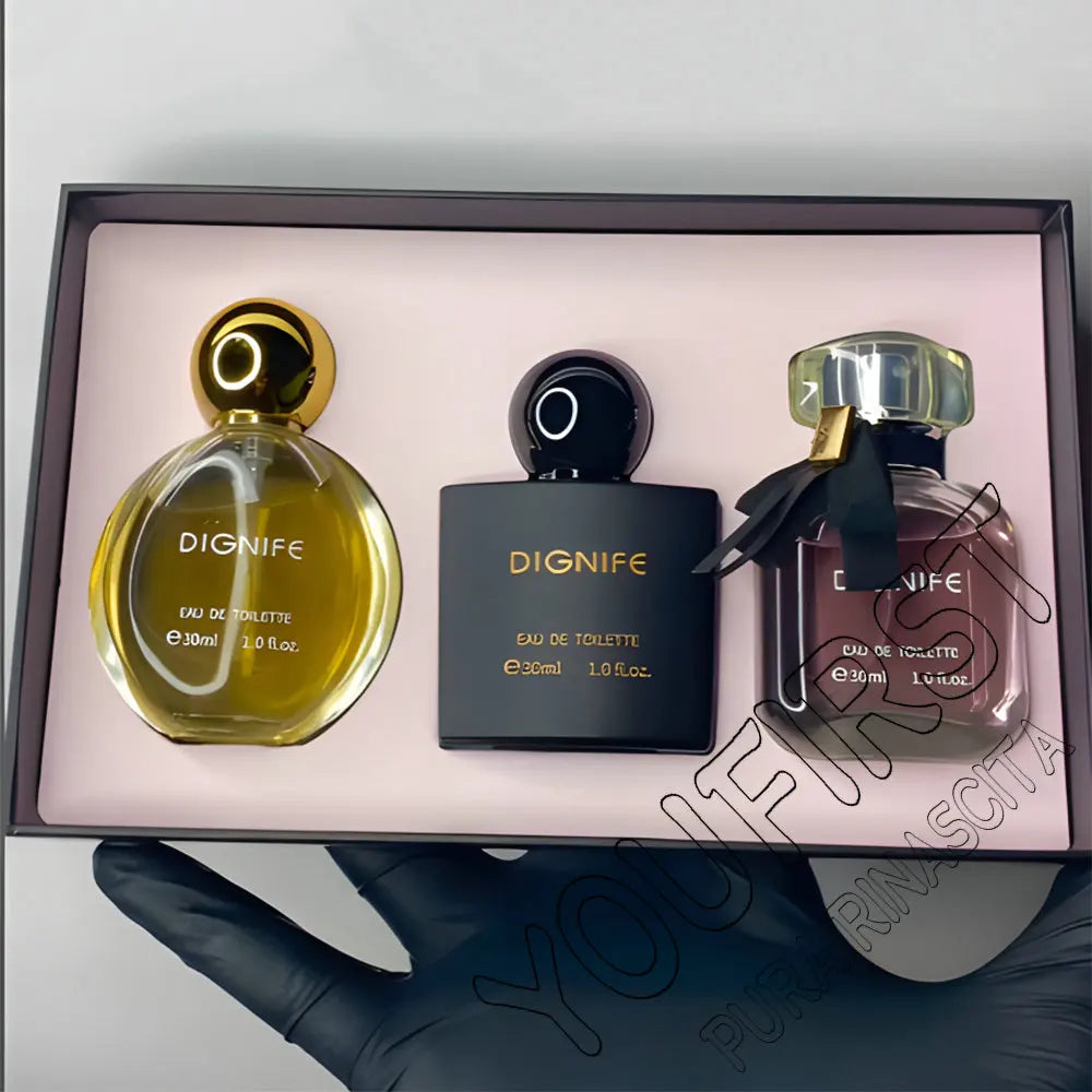 High Quality Perfume Women 90ml Original Dames Parfum Femme Floral Fruity Scent Body Spray Perfumes De Mujer Gift Box 3pcs Set