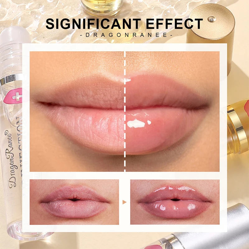 Volumising Lip Plumper Oil Lip Enhancer Lip Gloss Plumping Serum Moisturizing Anti-Wrinkle Lipstick Sexy Lip Care Makeup