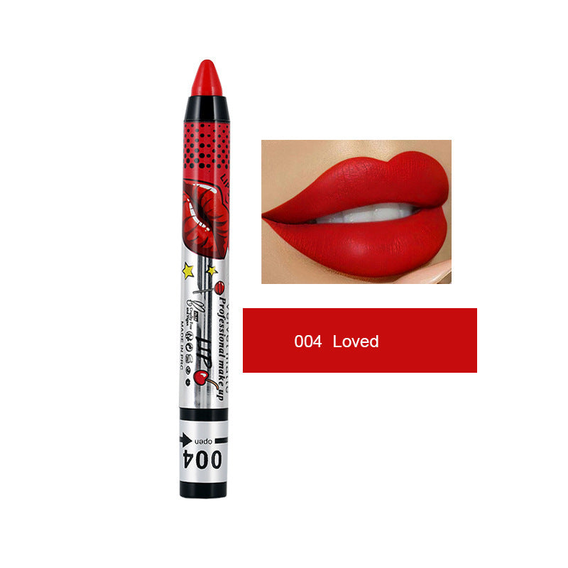 Ladies Fashion Velvet Matte Lipstick Pen